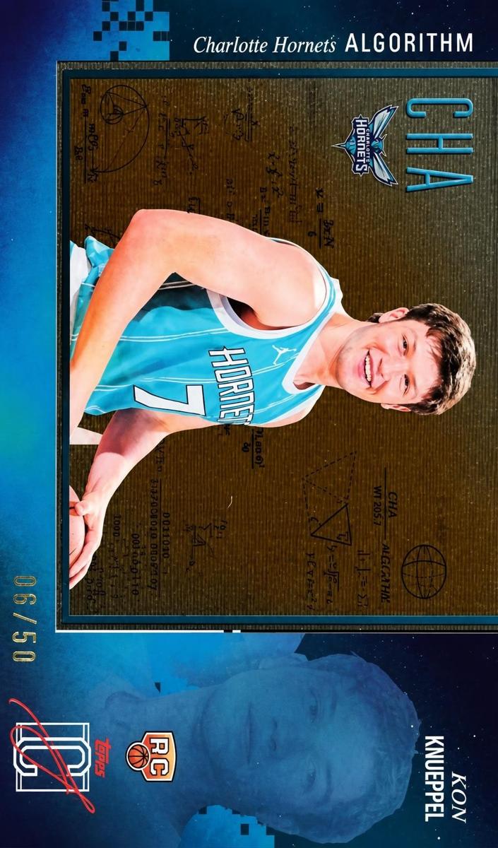 2025 Topps Signature Class Basketball Orange Kon Knueppel #AL-23