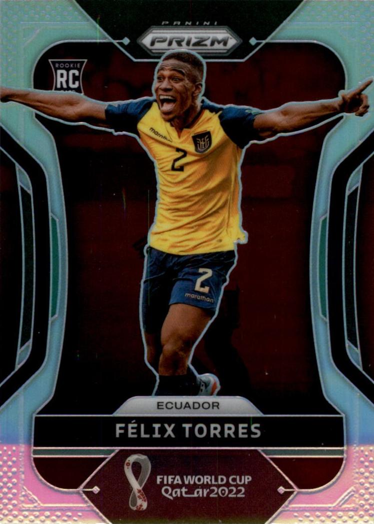 2022 Panini Prizm FIFA World Cup Qatar Soccer Silver Felix Torres #78