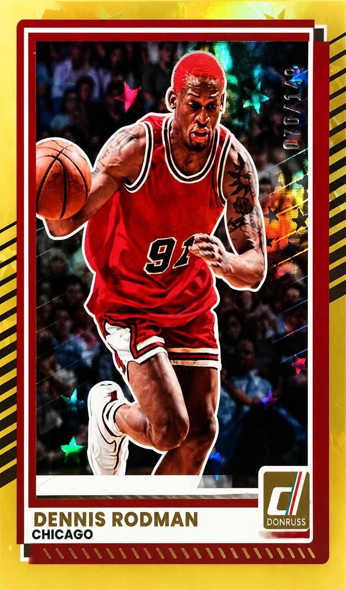 2025 Panini Donruss Basketball Stars Dennis Rodman #159