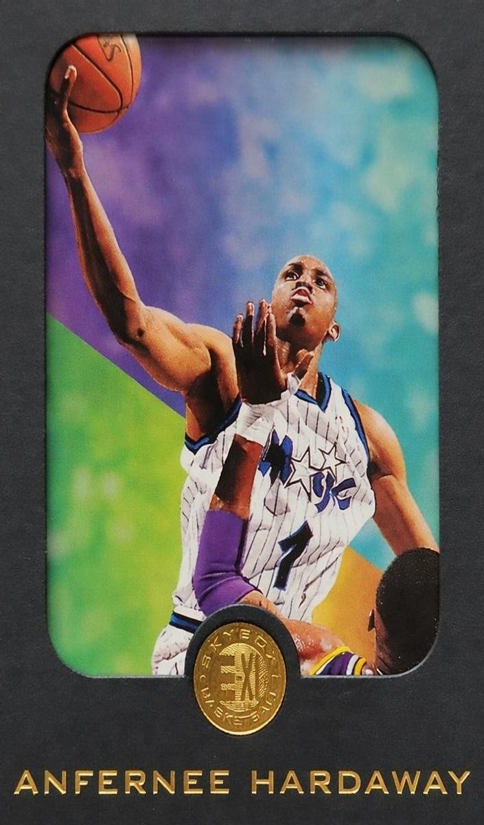 1995 Skybox E-XL Basketball Anfernee Hardaway #59 PSA 9