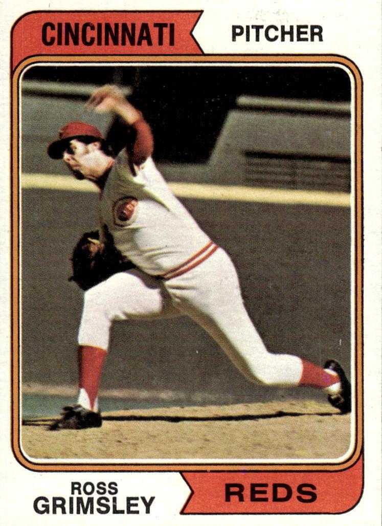 1974 Topps Baseball Ross Grimsley #59