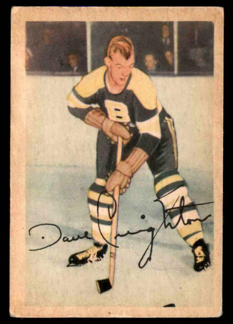 1953 Parkhurst Hockey Dave Creighton #85 PSA 6