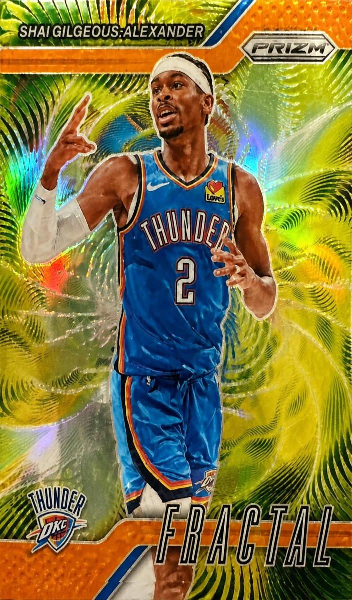 2024 Panini Prizm Basketball Orange Shai Gilgeous-Alexander #1