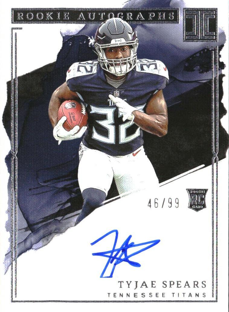 2023 Panini Impeccable Football Tyjae Spears #RA-TS PSA 9