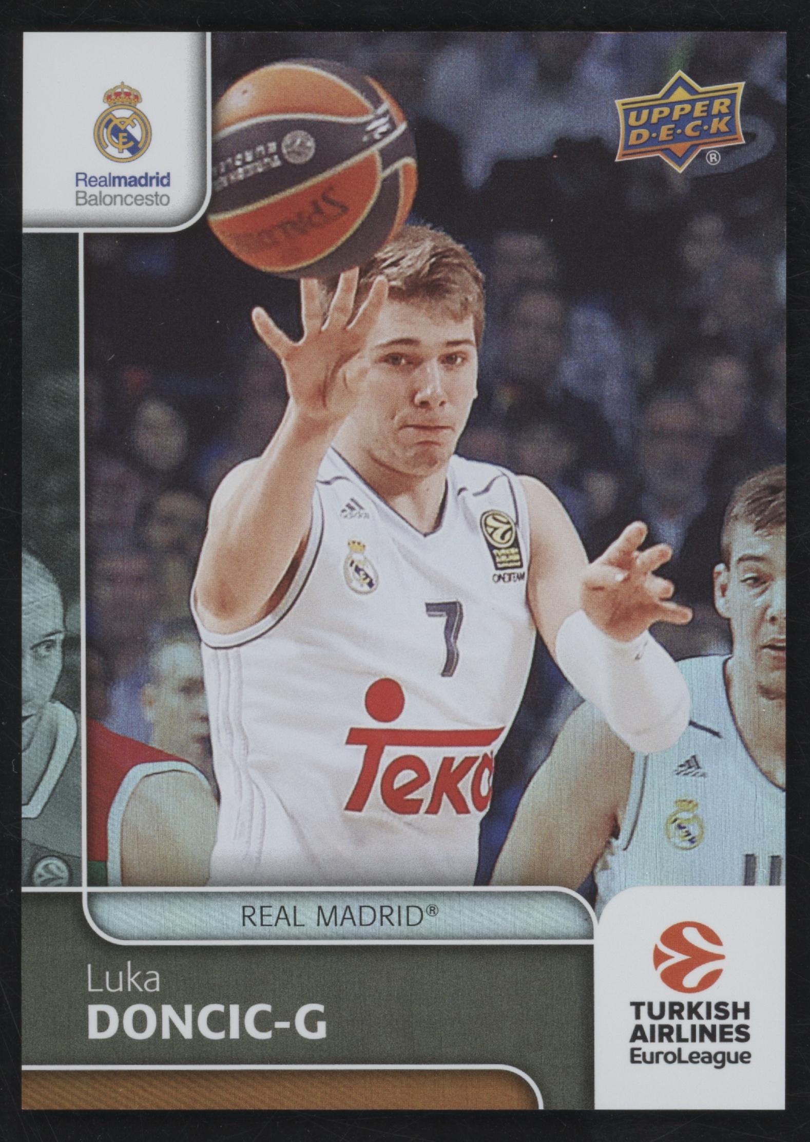 2016 Upper Deck EuroLeague Basketball Luka Doncic #23