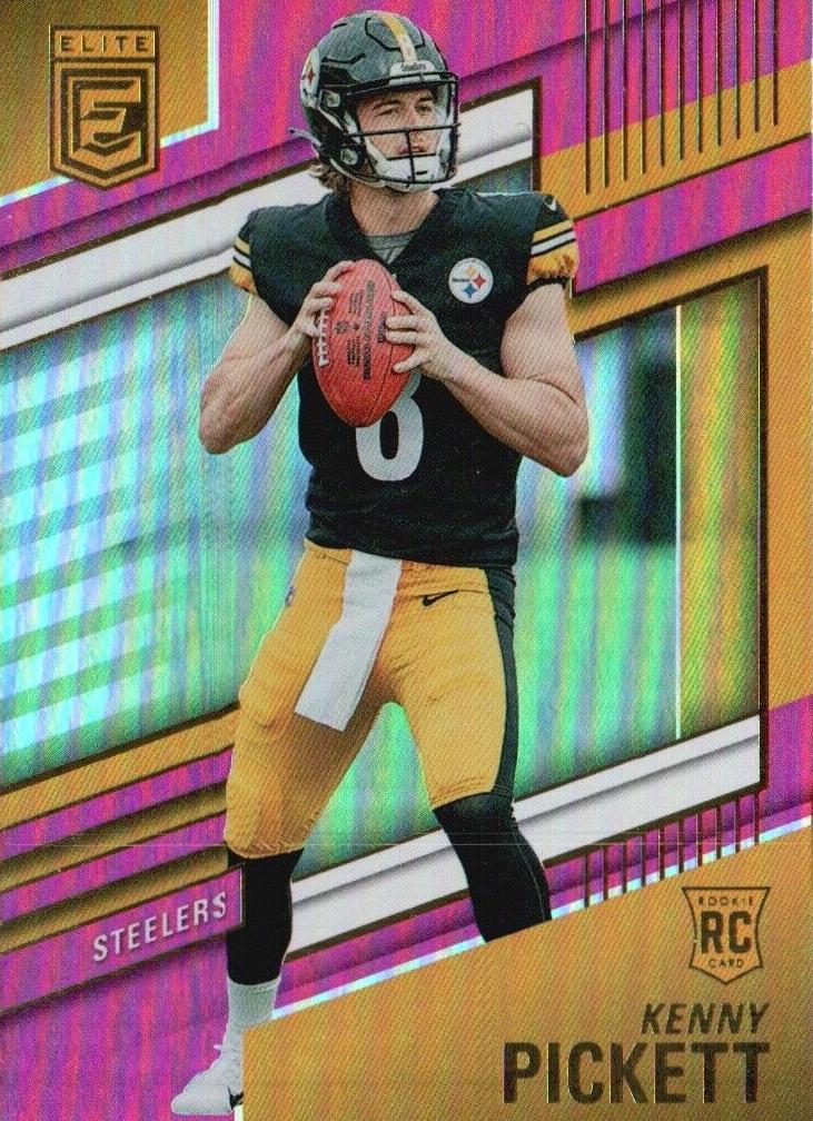 2022 Donruss Elite Football Pink Kenny Pickett #101 SGC 10