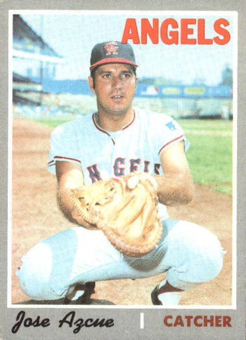 1970 Topps Baseball Jose Azcue #294 PSA 8
