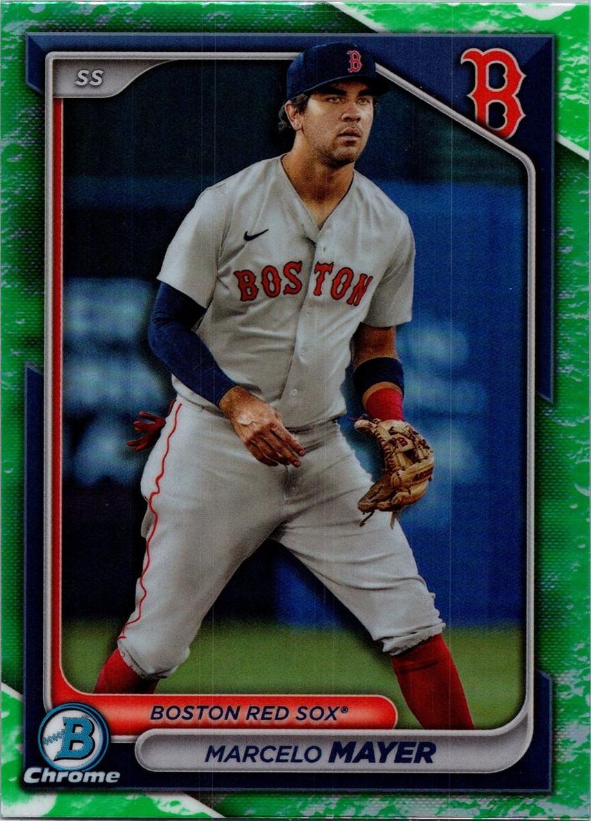 2024 Bowman Chrome Prospects Baseball Lunar Glow Marcelo Mayer #BCP-44