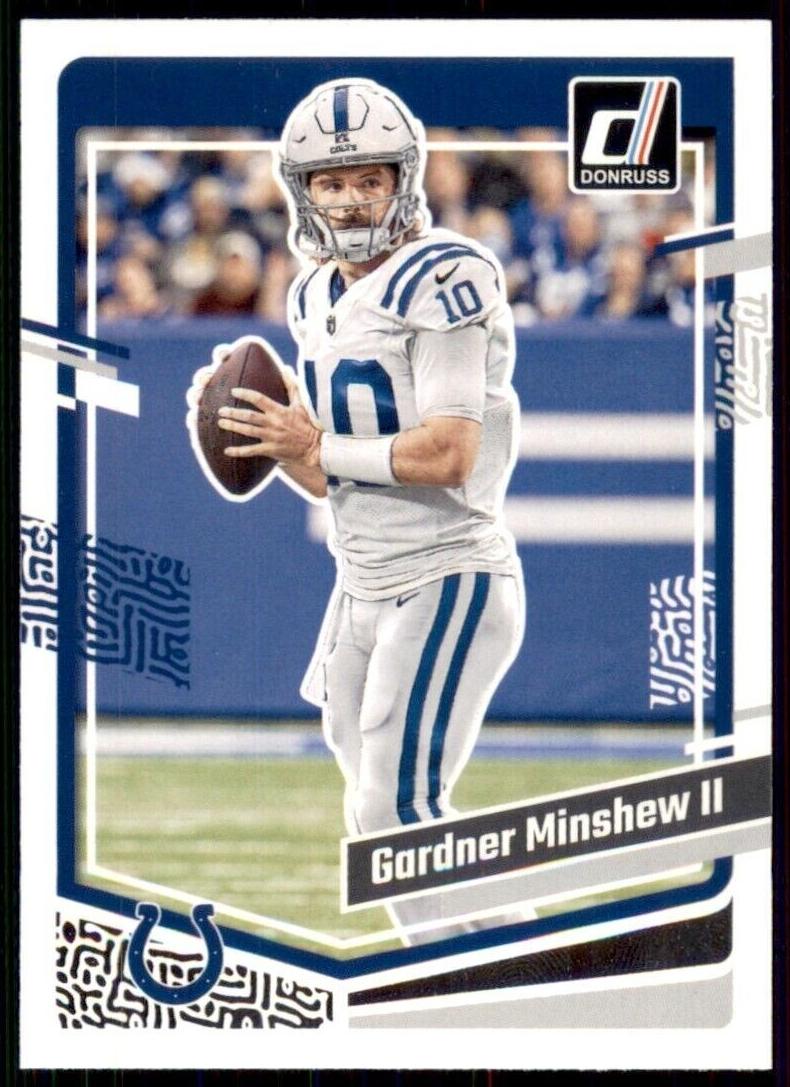 2023 Panini Donruss Football Gardner Minshew II #126 SGC 8