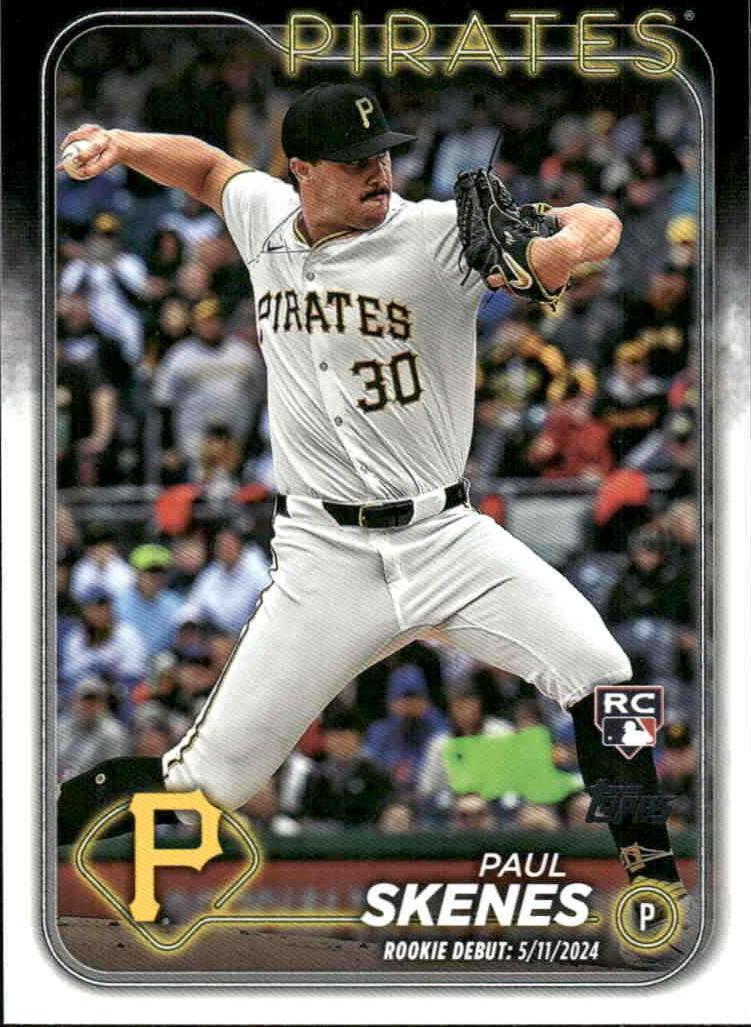2024 Topps Update Baseball Paul Skenes #US288 PSA 10