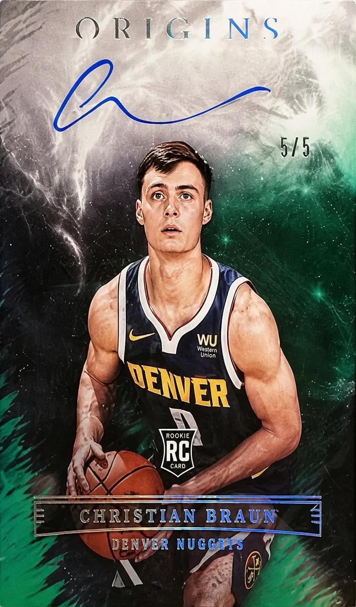 2022 Panini Origins Basketball Green Christian Braun #RJA-CBR