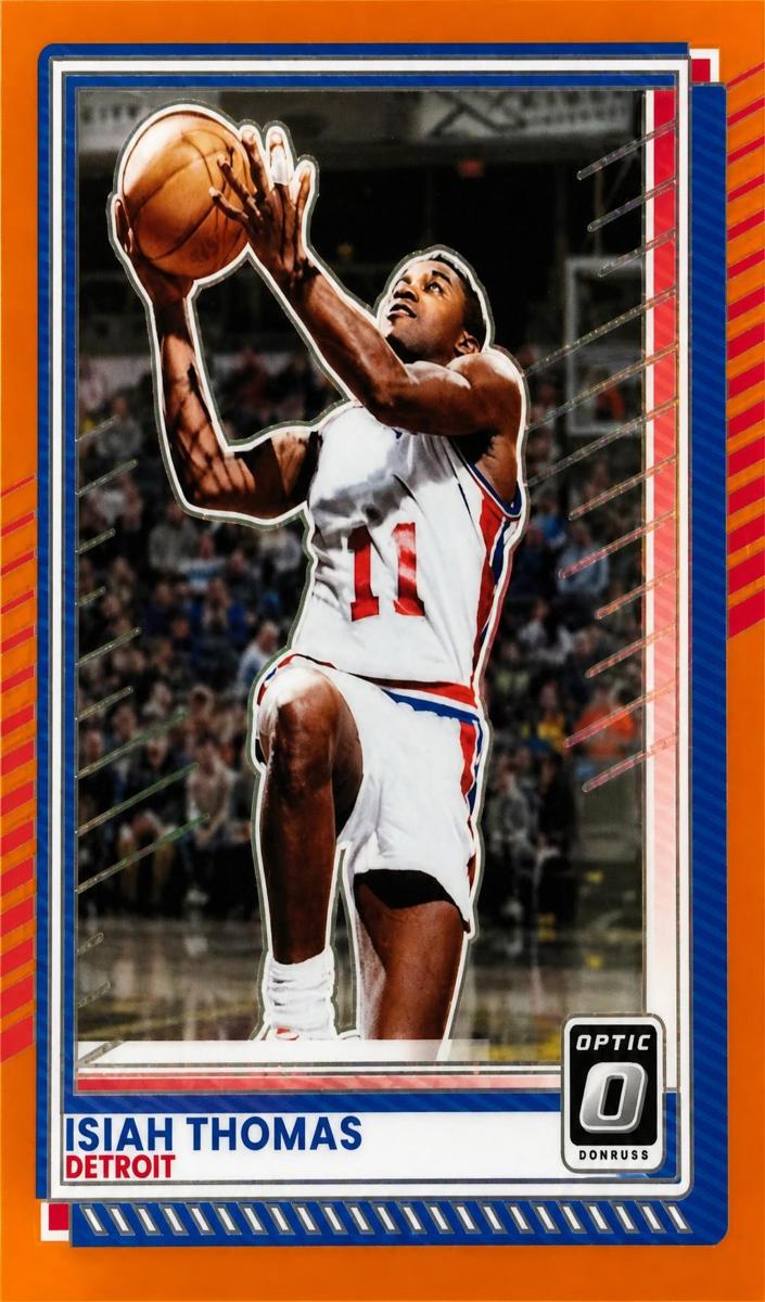 2025 Panini Donruss Basketball Orange Isiah Thomas #148