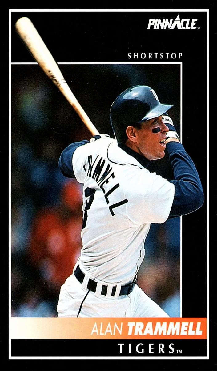 1992 Pinnacle Baseball Alan Trammell #113 PSA 7.5