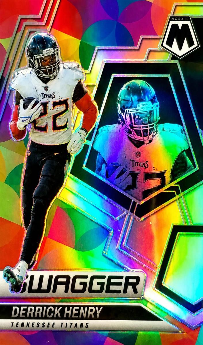 2022 Panini Mosaic Football Silver Derrick Henry #SW-7