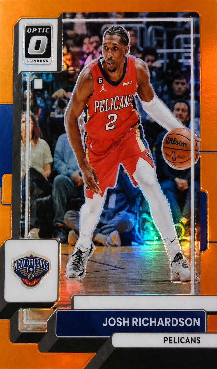2022 Donruss Optic Basketball Orange Josh Richardson #198