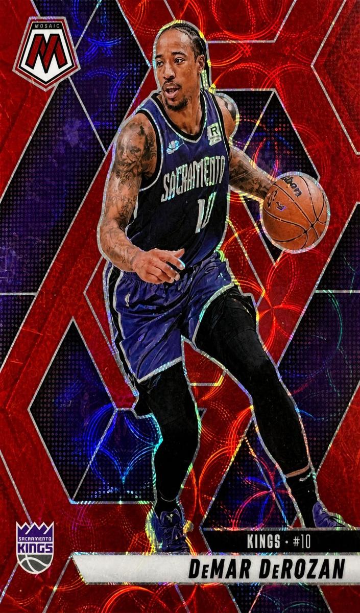 2024 Panini Mosaic Basketball International Red DeMar DeRozan #111