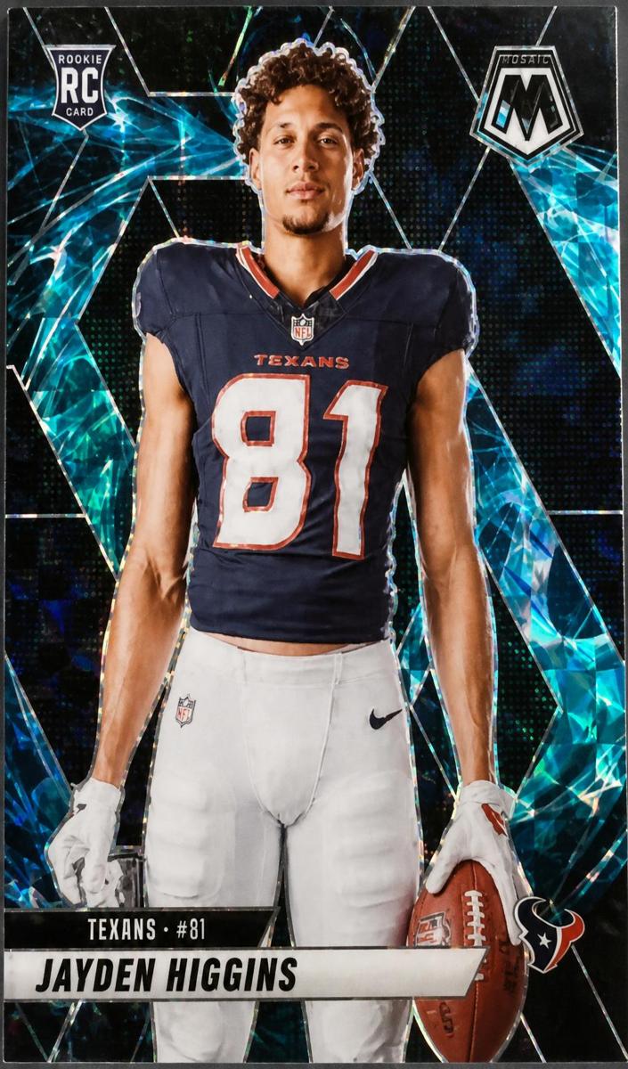 2025 Panini Mosaic Football Genesis Jayden Higgins #286