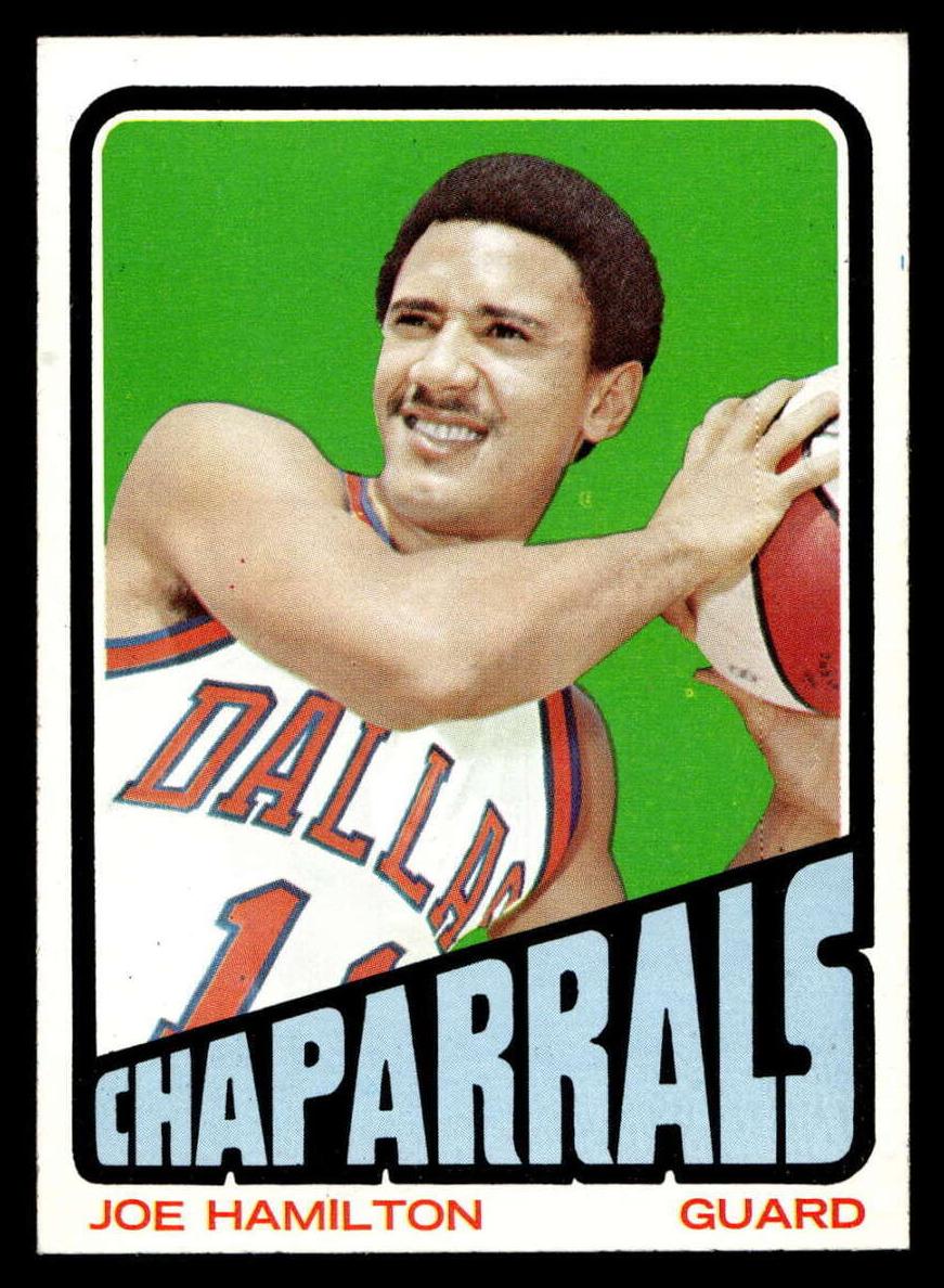1972 Topps Basketball Joe Hamilton #227 PSA 7