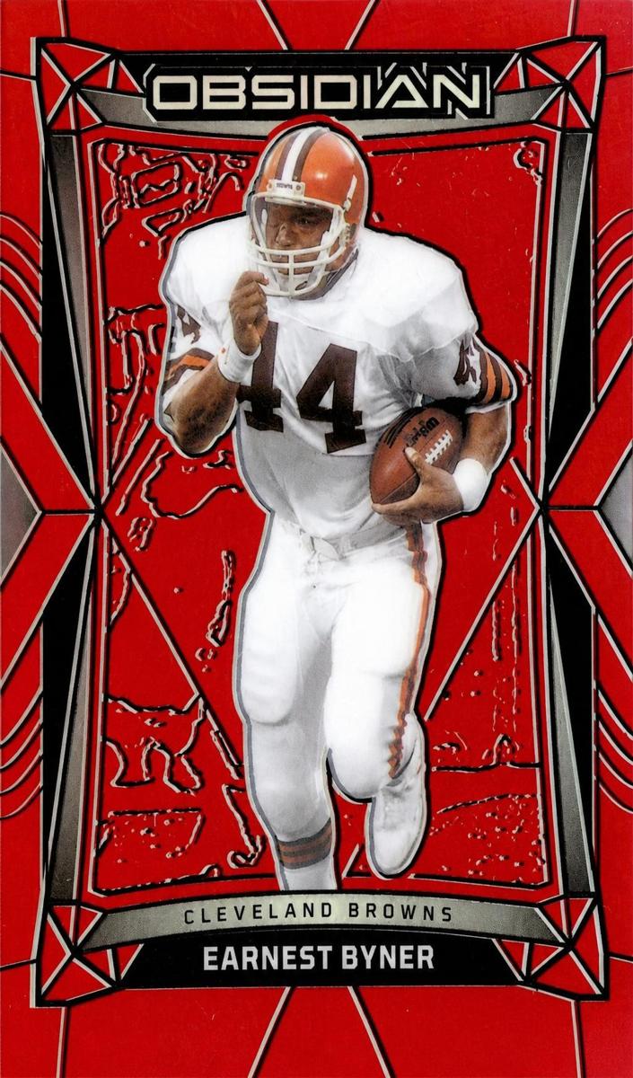 2024 Panini Obsidian Football Red Earnest Byner #47
