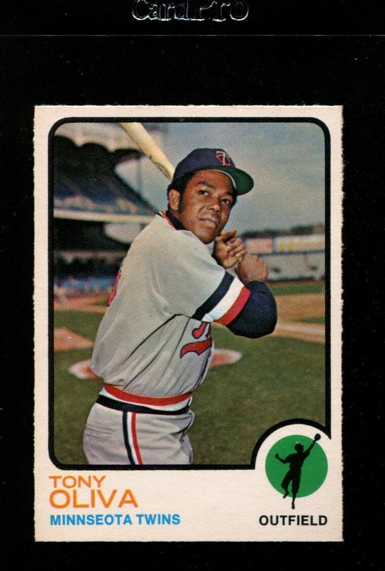 1973 O-Pee-Chee Baseball Tony Oliva #80 PSA 7