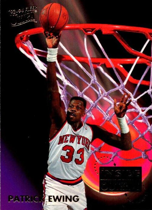 1993 Fleer Ultra Basketball Patrick Ewing #1 PSA 9