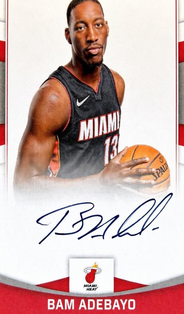 2017 Panini Donruss Basketball Bam Adebayo #14