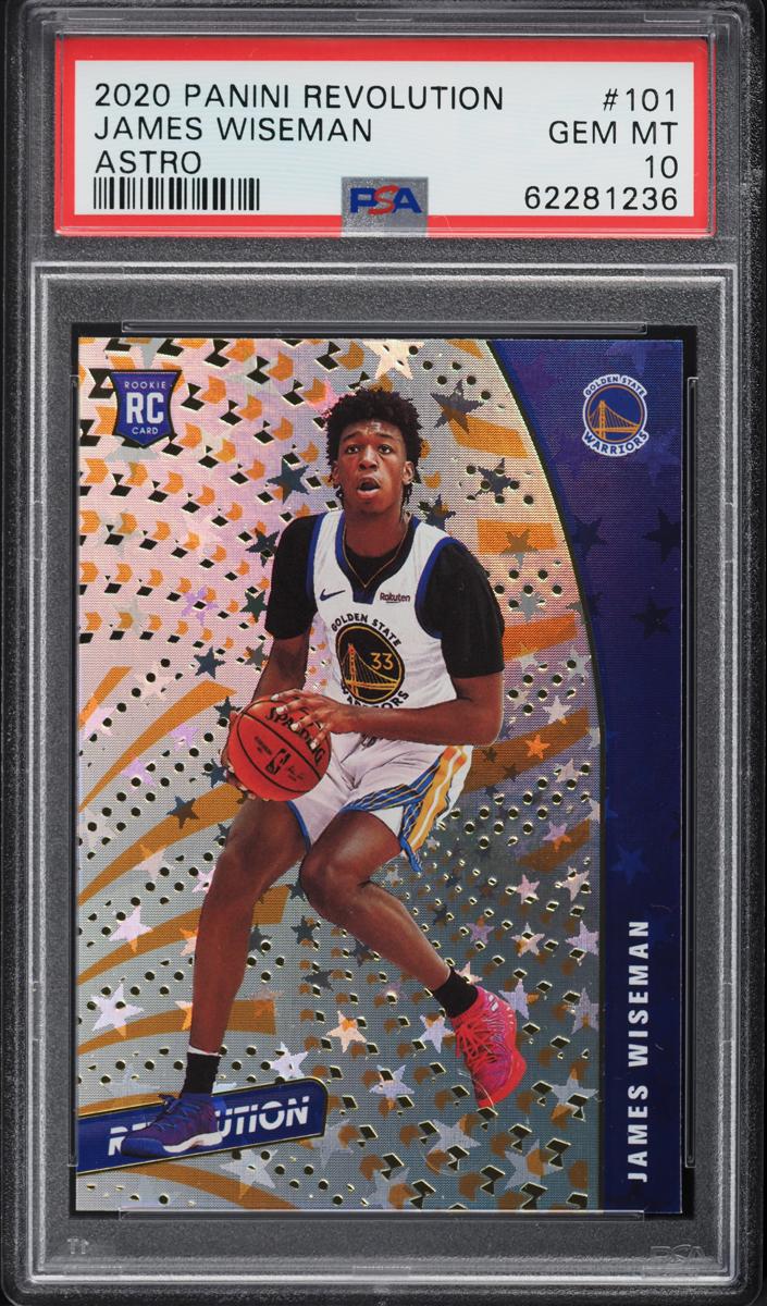 2020 Panini Revolution Basketball Astro James Wiseman #101 SGC 10