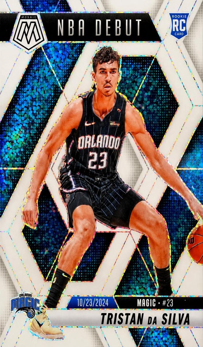 2024 Panini Mosaic Basketball White Sparkle Tristan da Silva #266