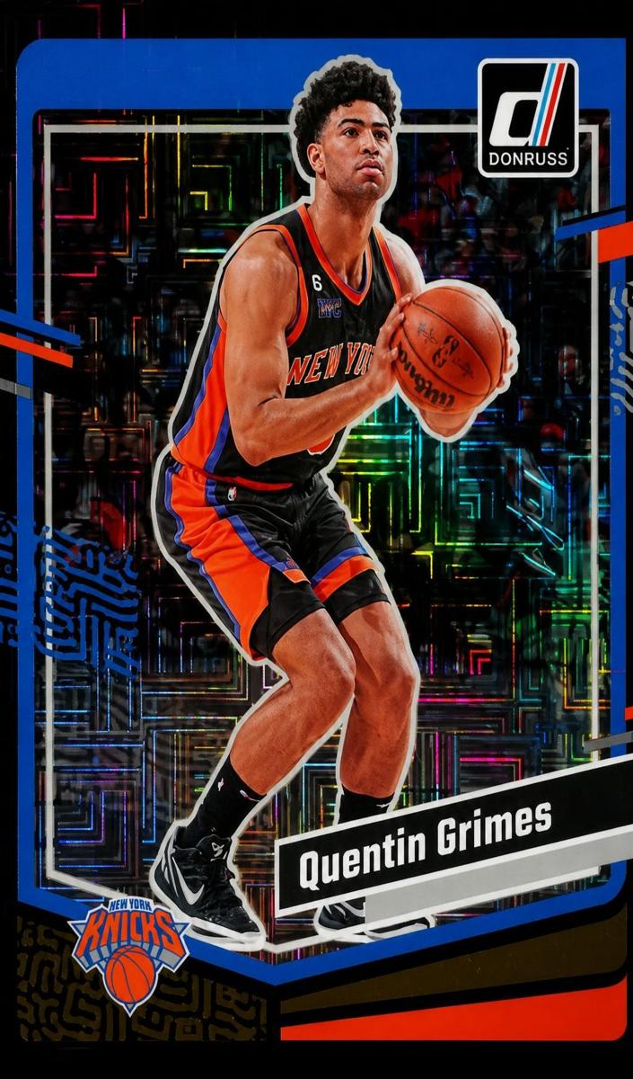 2023 Panini Donruss Basketball Choice Black Quentin Grimes #100