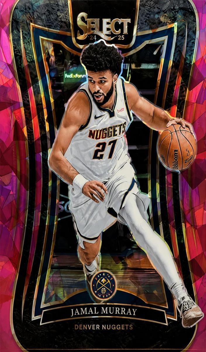 2024 Panini Select Basketball Pink Cracked Ice Jamal Murray #356