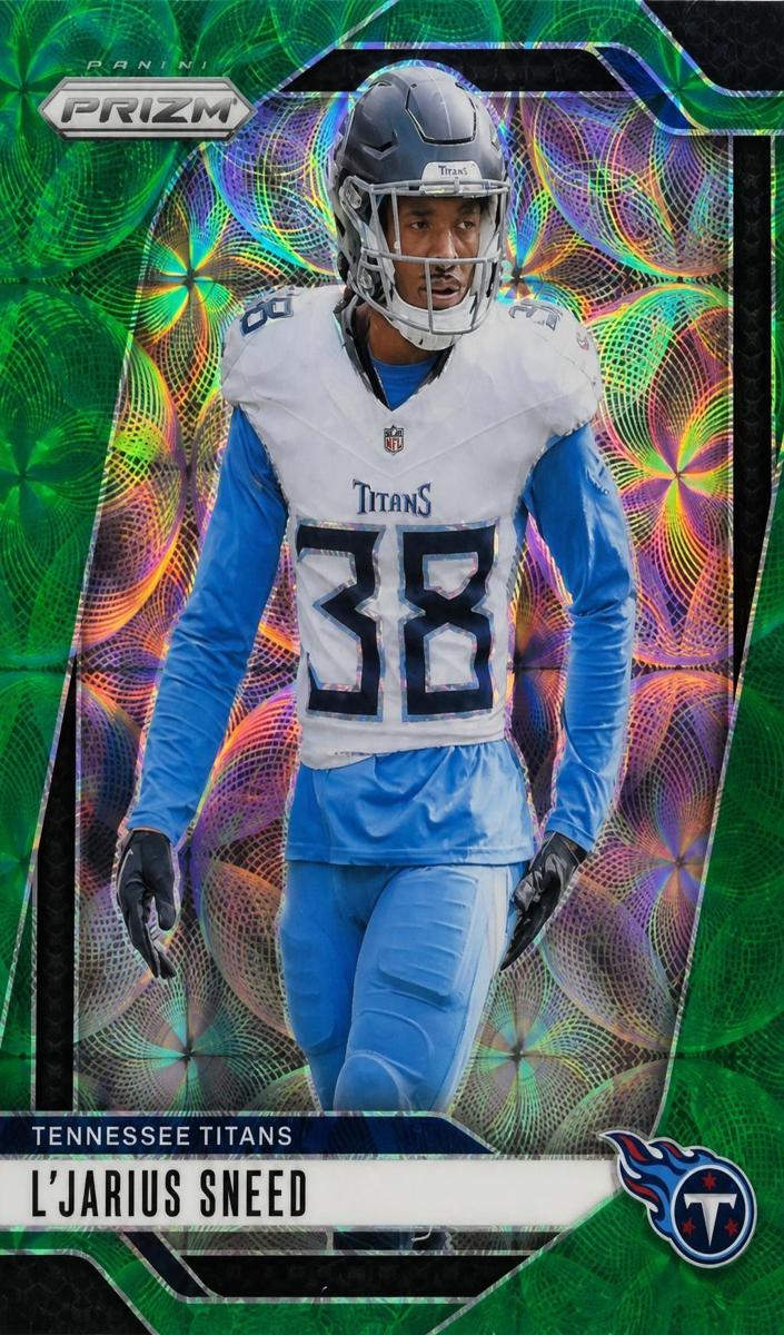 2024 Panini Prizm Football Green Scope L'Jarius Sneed #283