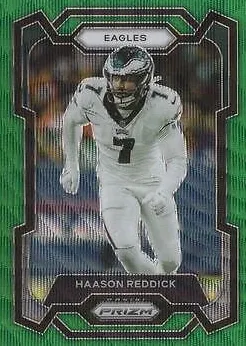 2023 Panini Prizm Football Green Wave Haason Reddick #243