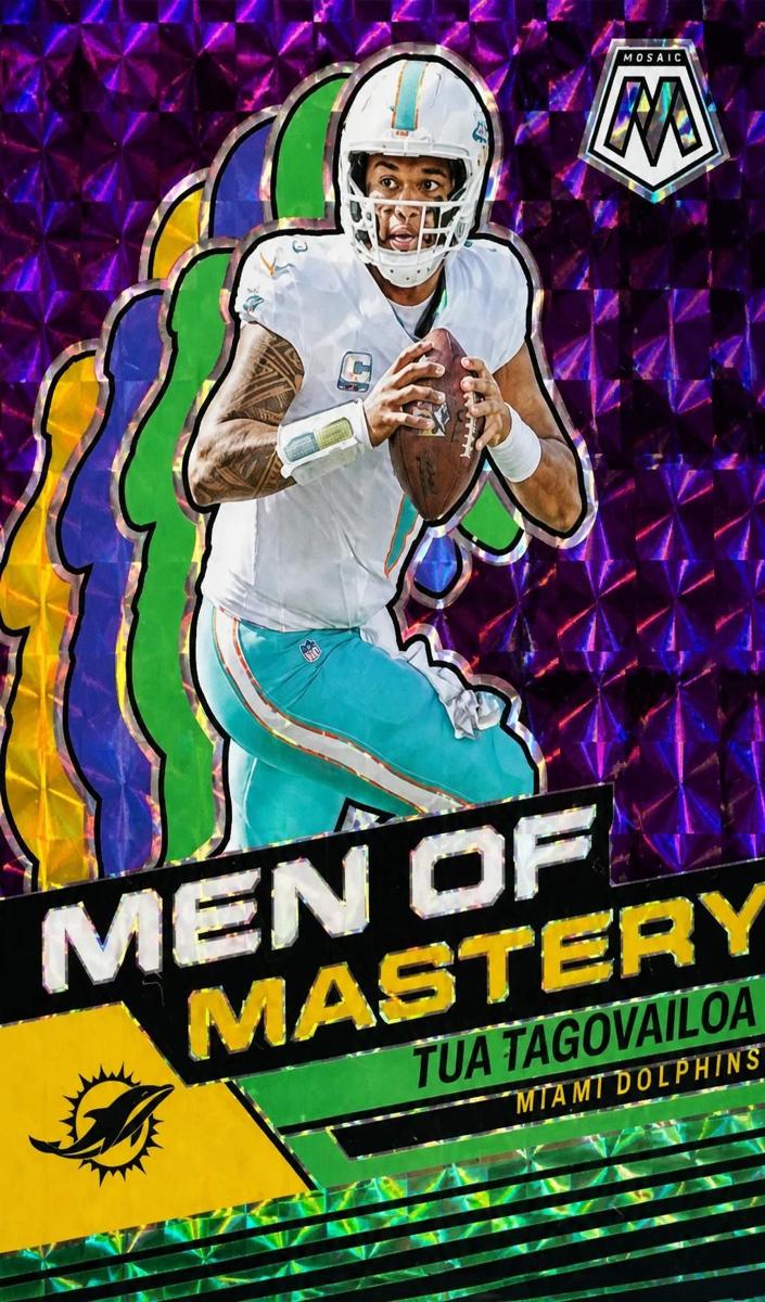 2024 Panini Mosaic Football Purple Tua Tagovailoa #MM-13
