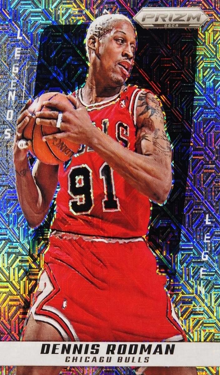 2024 Panini Prizm Deca Basketball Mojo Dennis Rodman #220 PSA 10
