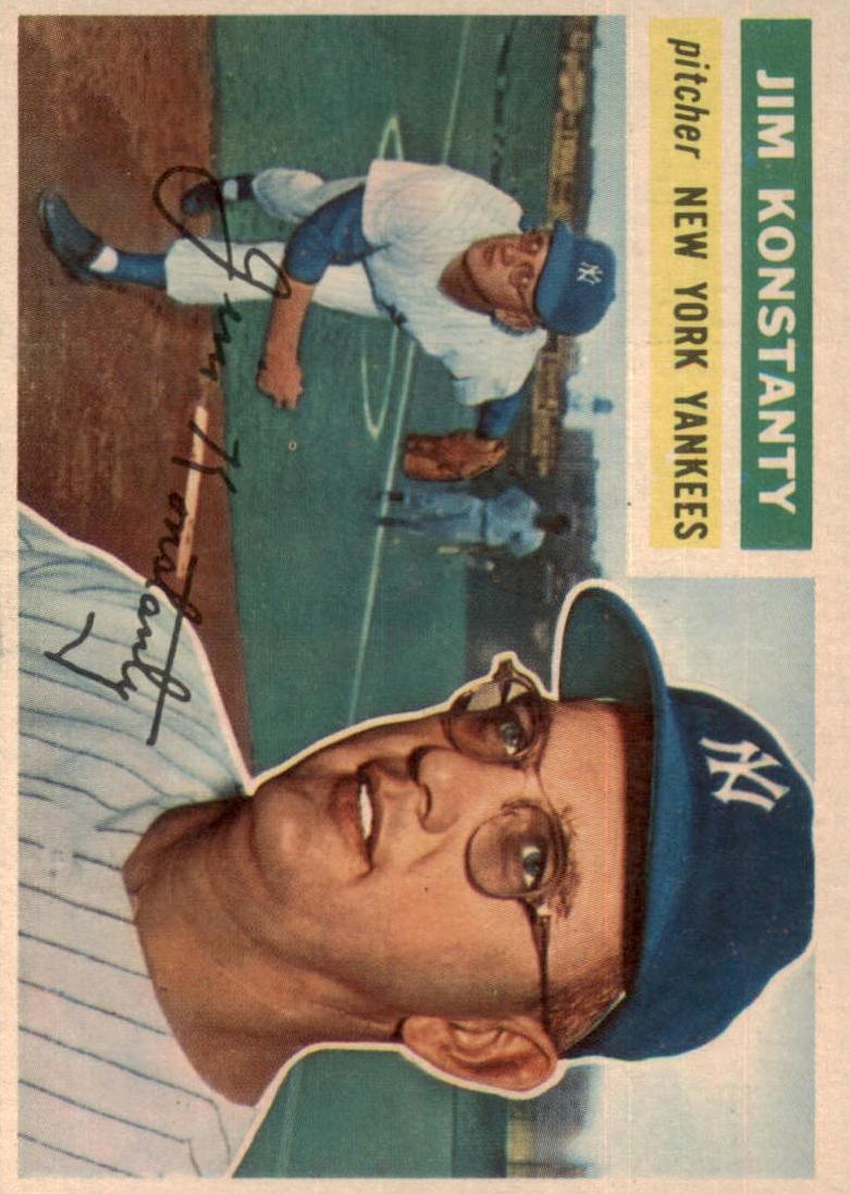 1956 Topps Baseball Jim Konstanty #321