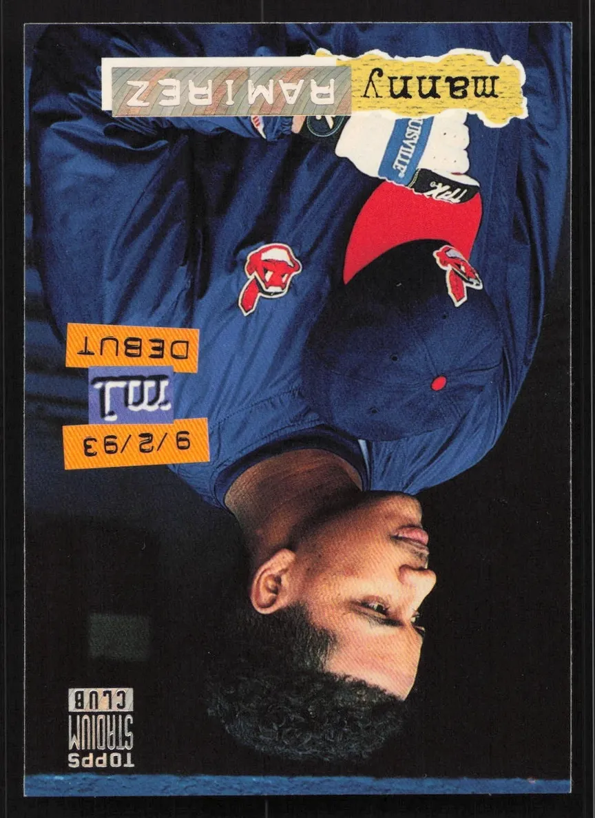 1994 Topps Stadium Club Baseball Golden Rainbow Manny Ramirez #320