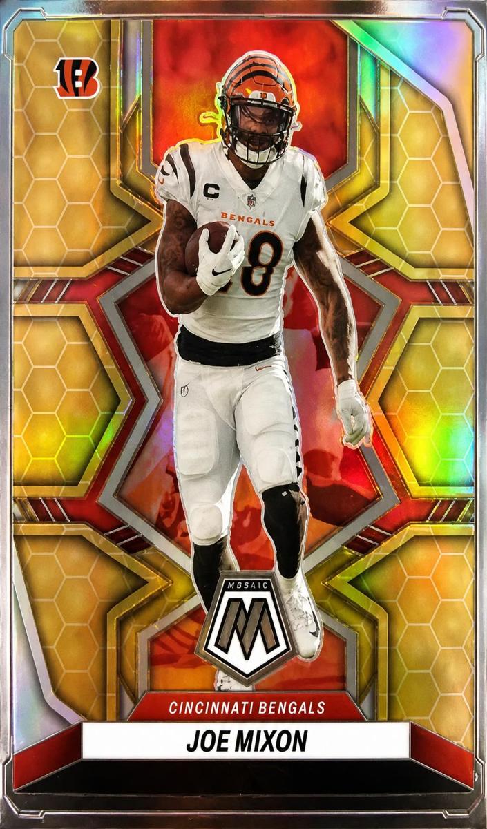 2022 Panini Mosaic Football Honeycomb Joe Mixon #40