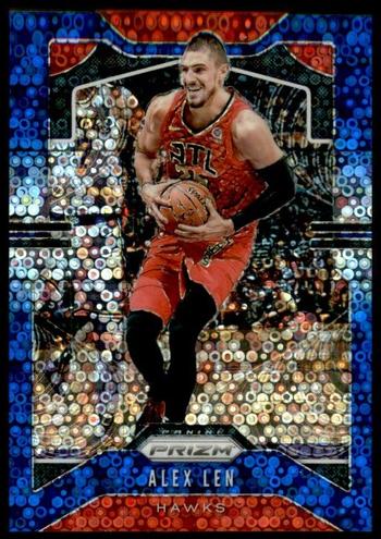 2019 Panini Prizm Basketball Fast Break Blue Alex Len #38