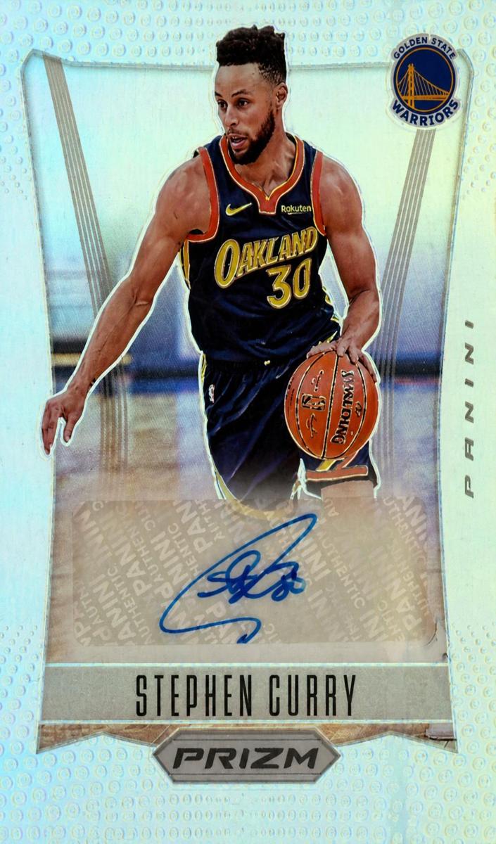 2021 Panini Prizm Basketball Silver Prizm Stephen Curry #FS-SCY PSA 10
