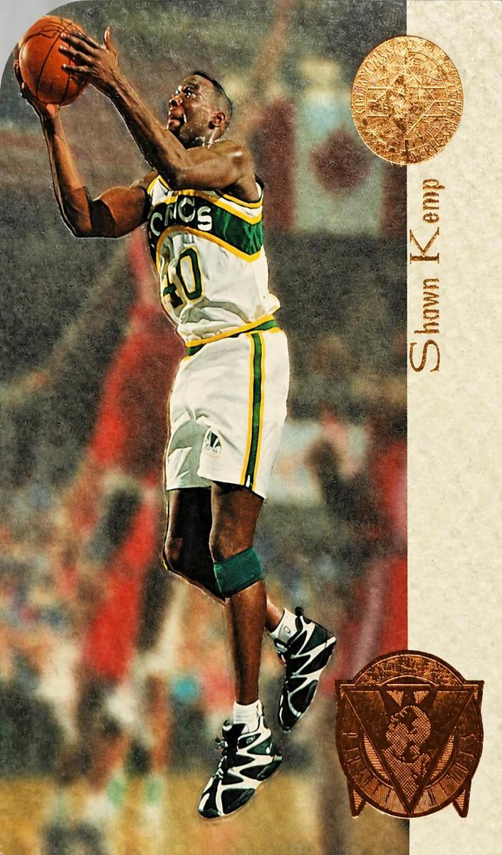 1994 SP Championship Basketball Die-Cut Shawn Kemp #P3 PSA 9