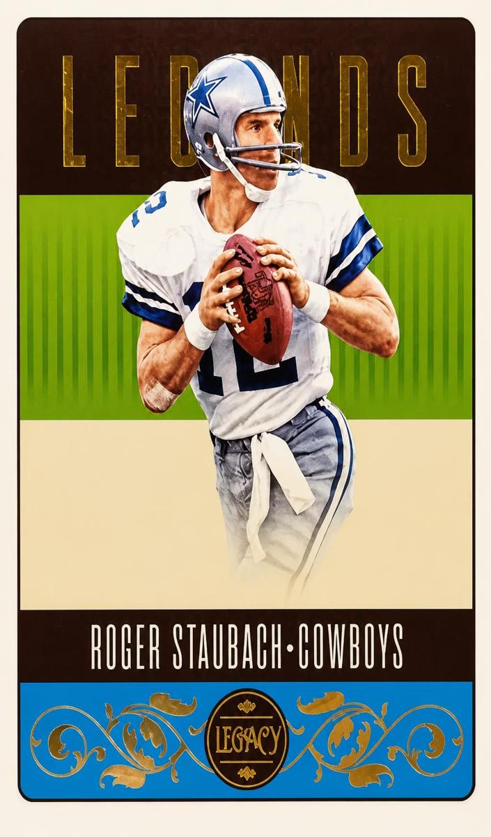 2023 Panini Legacy Football Roger Staubach #143 SGC 9
