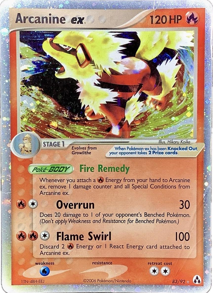 Arcanine EX