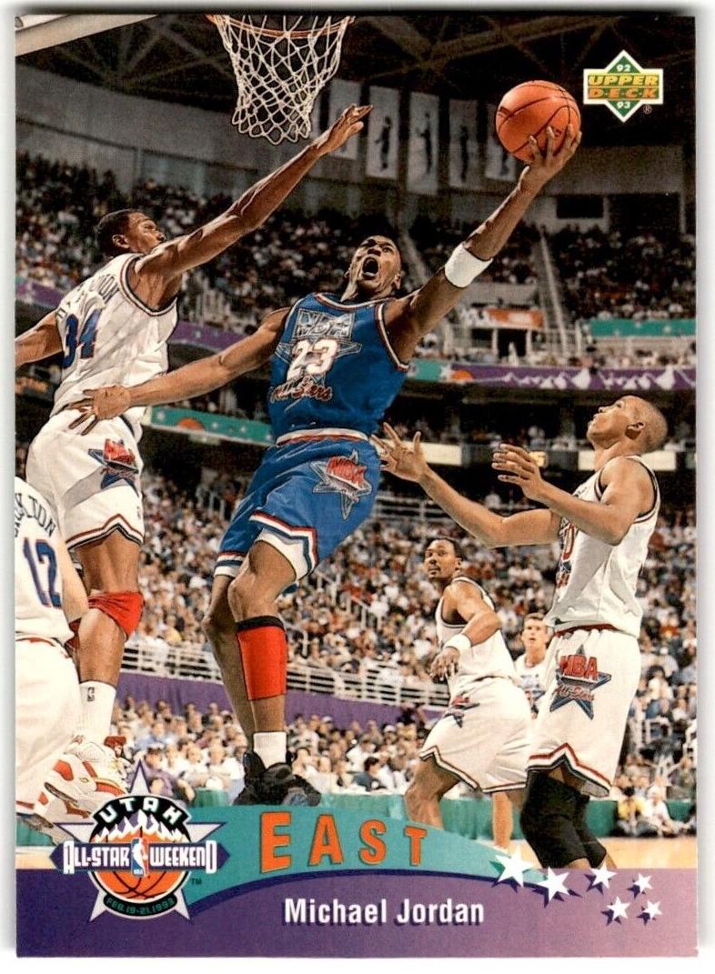 1992 Upper Deck Basketball Michael Jordan #425 PSA 9