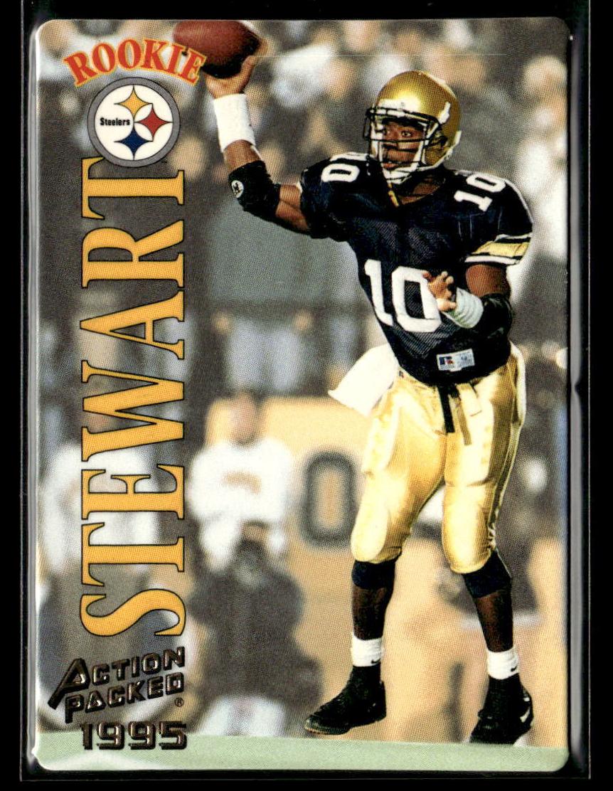 1995 Action Packed Football Kordell Stewart #120 PSA 9