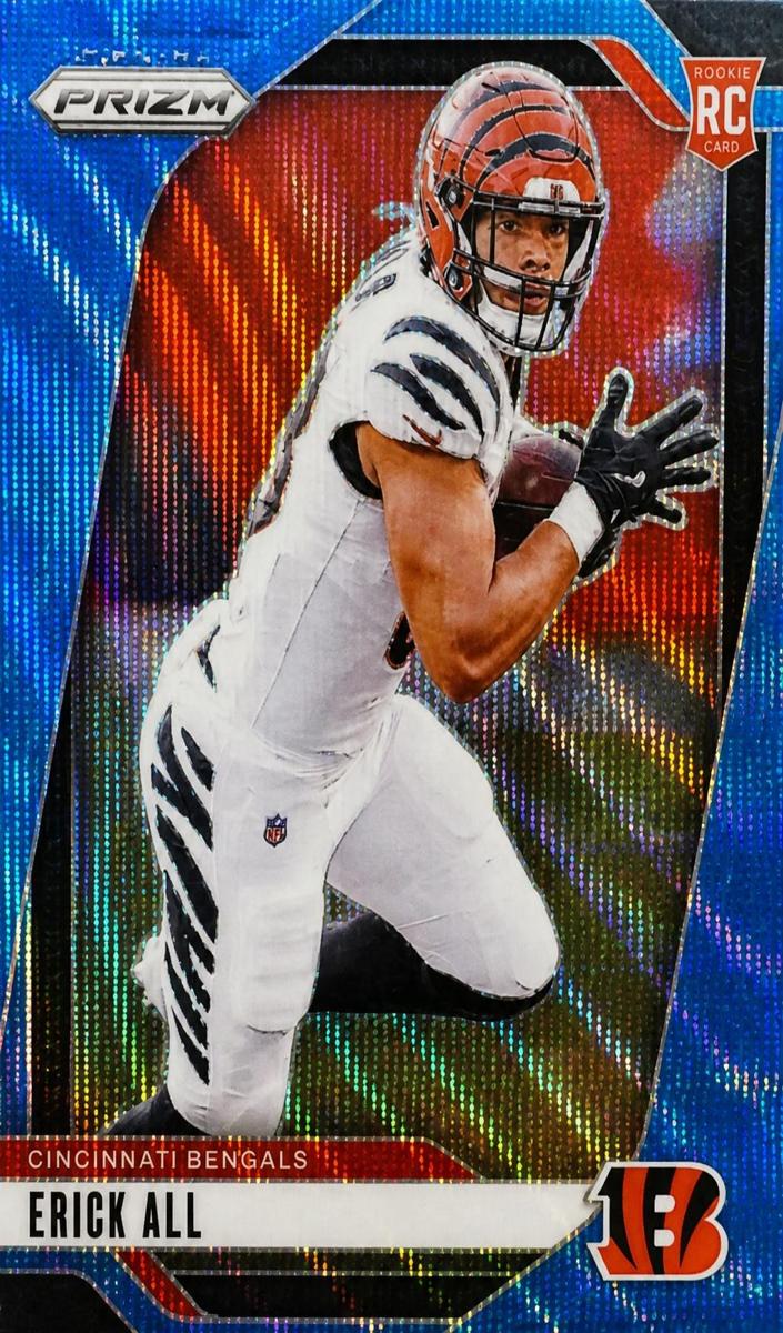 2024 Panini Prizm Football Blue Wave Erick All Jr. #333
