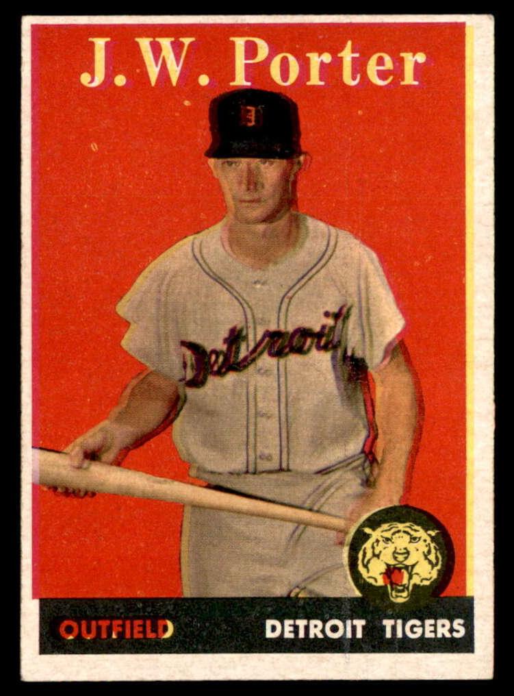 1958 Topps Baseball J.W. Porter #32 PSA 6