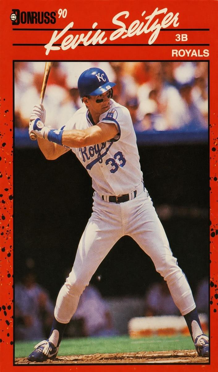 1990 Donruss Baseball Kevin Seitzer #85 PSA 9
