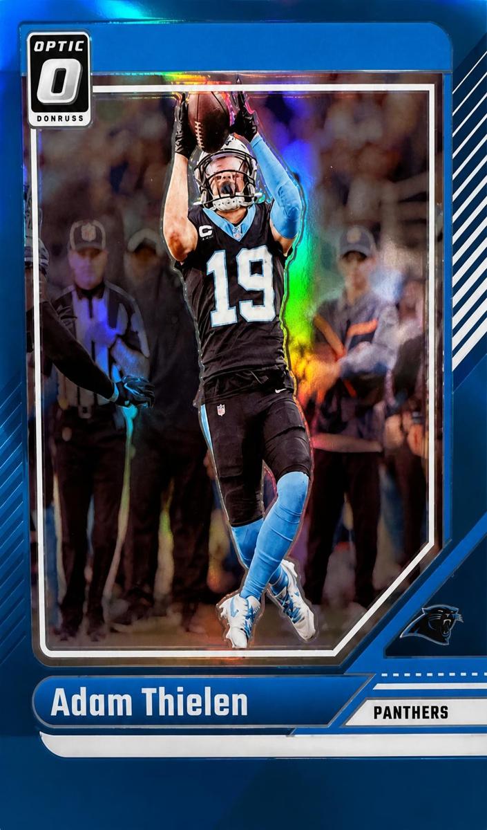 2024 Donruss Optic Football Aqua Adam Thielen #29