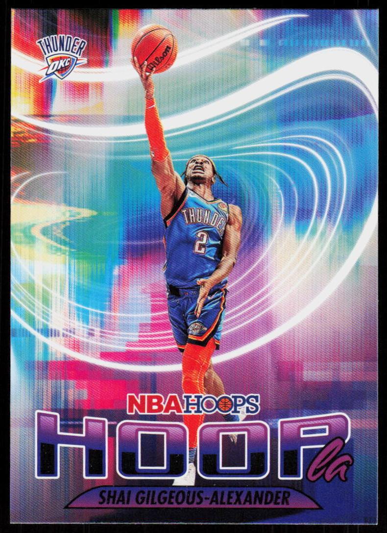 2023 Panini Hoops Basketball Shai Gilgeous-Alexander #7 PSA 10