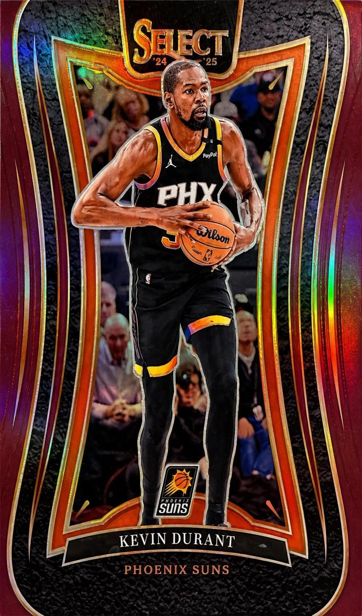 2024 Panini Select Basketball Maroon Kevin Durant #338